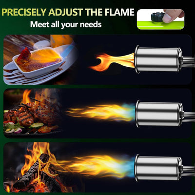 SEESE Adjustable Cooking Torch for Kitchen & BBQ