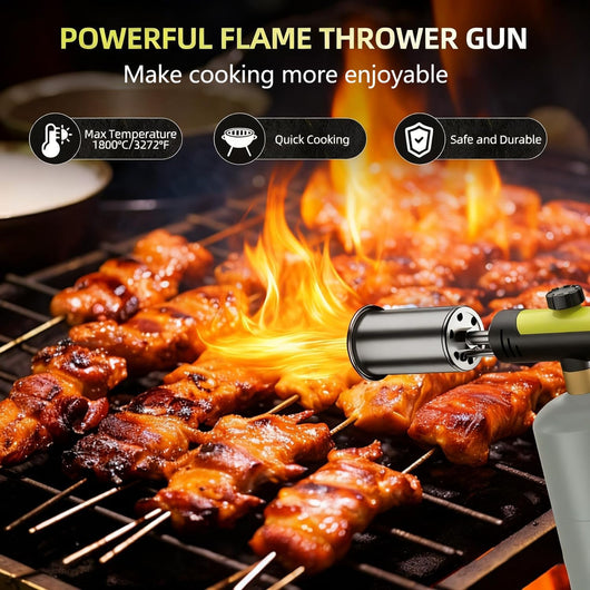 SEESE Adjustable Cooking Torch for Kitchen & BBQ