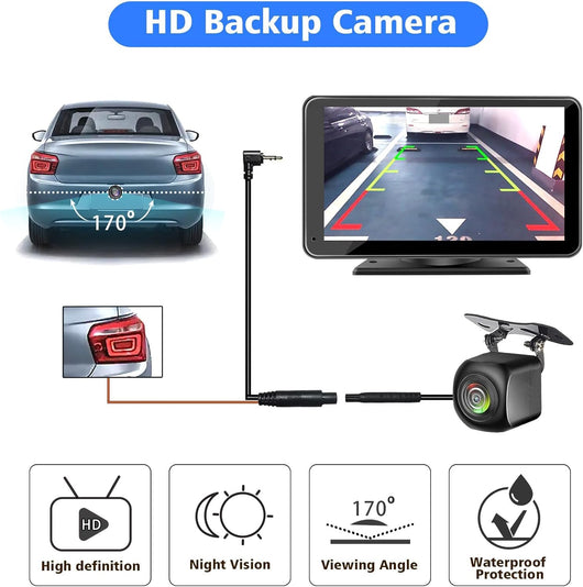 7" HD CarPlay & Android Auto Touch Screen with Backup Camera