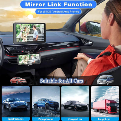 7" HD CarPlay & Android Auto Touch Screen with Backup Camera