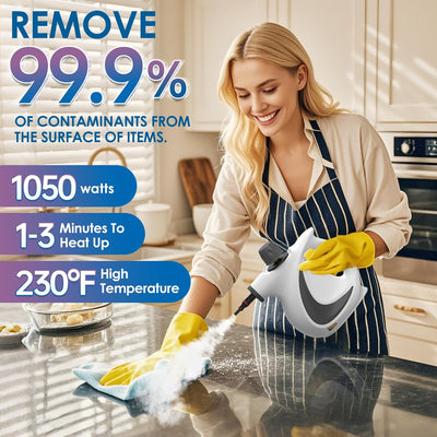 Sanovia™ Multi-Surface Handheld Steam Cleaner
