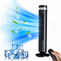 Quiet Bladeless Tower Fan for Bedroom & Office