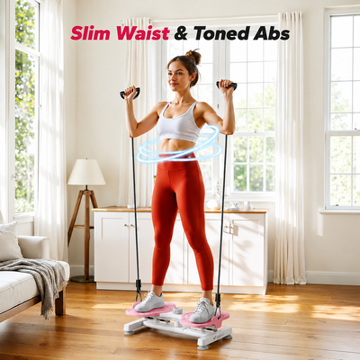MERACH Slim Waist Twister Ab Toner, 300 lbs Capacity