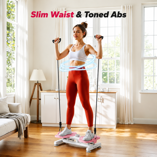 MERACH Slim Waist Twister Ab Toner, 300 lbs Capacity