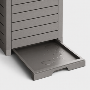 Built-In Sliding Drip Tray