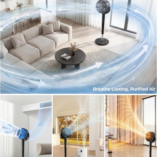 Sanovia™ Quiet Pedestal Fan